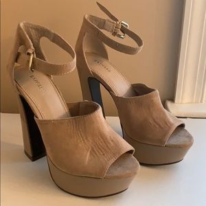 Tan heels